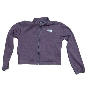 LNC The North Face Girls Cropped Zip Jacket – Size L (12) – Mauve